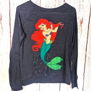 Little Mermaid Long Sleeve Top Size M